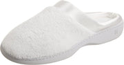 isotoner Women's Microterry PillowStep Satin Cuff Clog Slippers - 96000