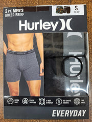 Hurley Men's 2 Pack Everyday Boxer Briefs - HSP21M15395