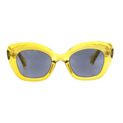 Ryan Simkhai Eyeshop LILAH Sun Readers Yellow