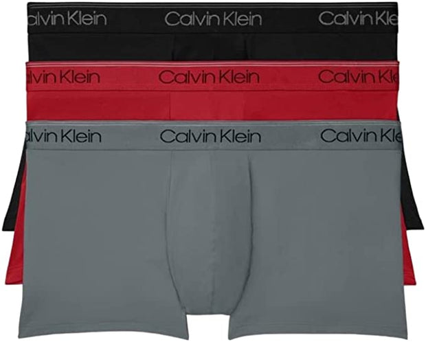 Calvin Klein Micro Stretch Wicking Thong 3-Pack Black