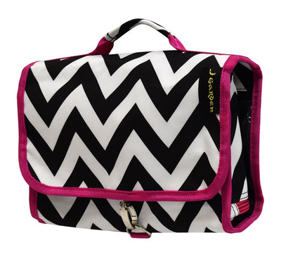 Karriage Mate Chevron Roll-Out Cosmetic Bag One Size - NCH3424#BW/P