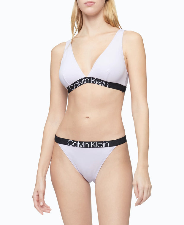 Calvin Klein Reconsidered Comfort Unlined Triangle Bralette - QF6577