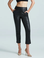 Commando Faux Leather 7/8 Trouser - SLG67