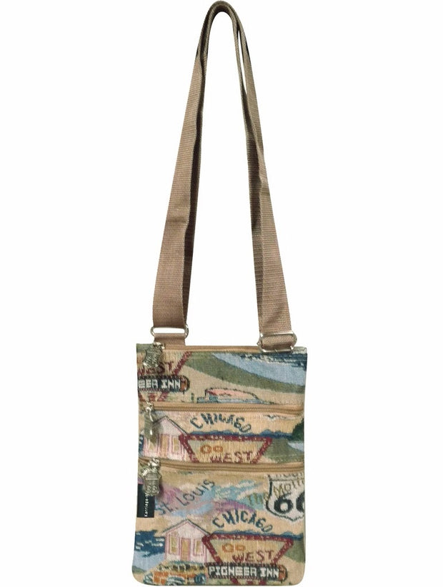 Route 66 Canvas Crossbody Bags - T110A#66
