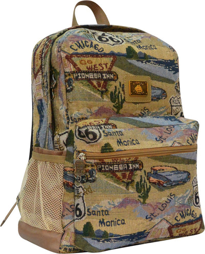 Route 66 Tapestry Backpack - T91516C#66