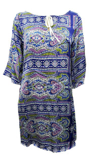 Hale Bob Women's Printed Silk Dress