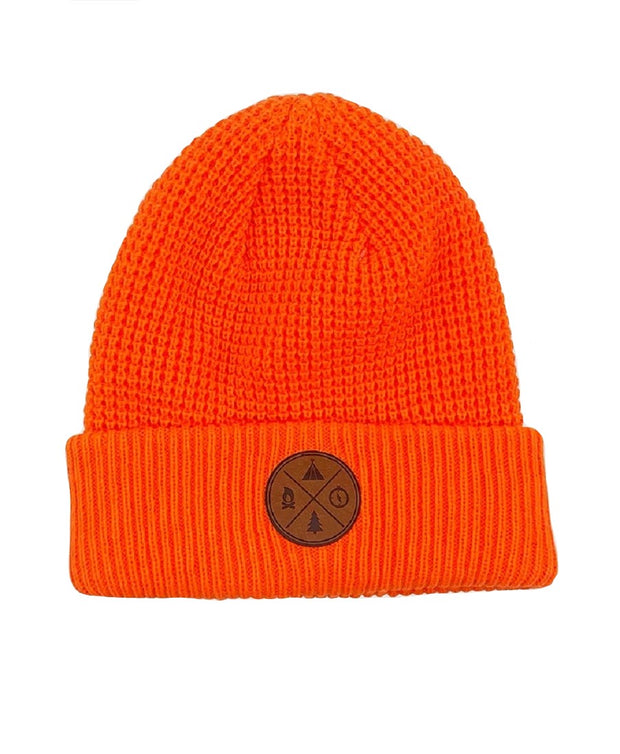 Avalanche Camping Waffle Knit Cuffed Beanie One Size - AM5-0925