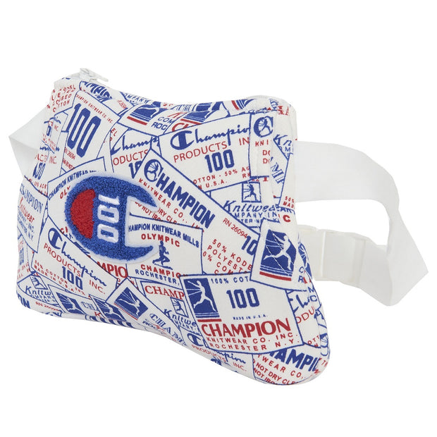 Champion 100 Year Pocket Waist Pack, White/Multi, One Size - CH1109