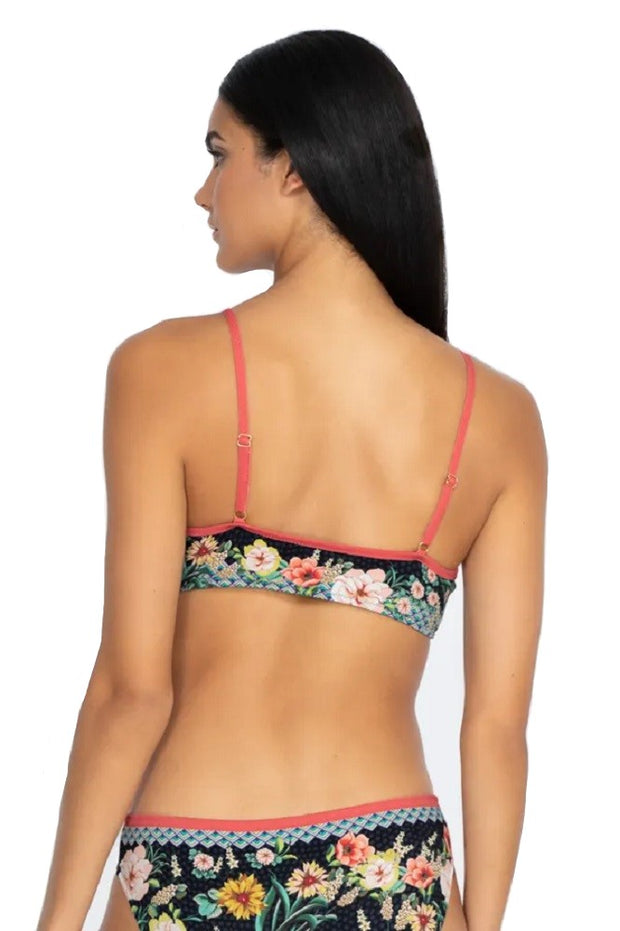 Johnny Was Mia Front Tie Bikini Top - CSW3322BH