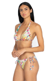 Johnny Was Locita String Bikini Bottom (Multicolor) - CSW5422-N