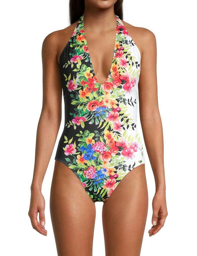 Johnny Was Spring Halter One Piece - CSW7022-M