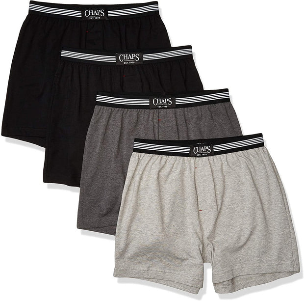 Chaps Underwear Men's Knit Boxer - CUKBP4