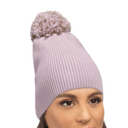 Lemon Women's Michigan Ribbed Beanie One Size Lilac - CW-2082