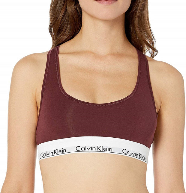 Calvin Klein Modern Cotton Women's Modern Cotton Bralette F3785 In  Nightshade