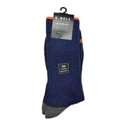 K. Bell Men's Heather Tech Crew Socks One Size - 66917M