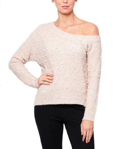 Love Token Adalynn One Shoulder Sweater - LT31-53