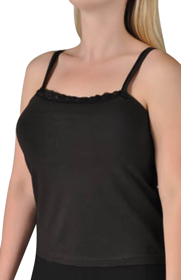 Valmont Cotton and Spandex Camisole Bra Top - 14915