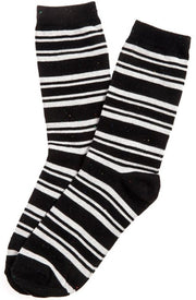 K. Bell Women's Preppy Striped Crew Sock One Size - 66929