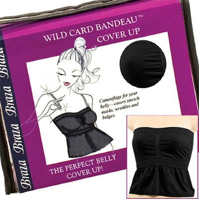 Braza Wild Card Bandeau Midriff Cover Up - S6300