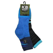 K. Bell Men's Color Block Hi Top Crew 2 Pair Pack Socks One Size - 68337M