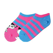 K. Bell Girl's Kitty Stripe 2 Pair Pack Socks - 61772G