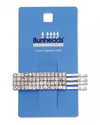 Capezio Women's Sparkle Bobby Pins Silver Clear One Size - ABH4001