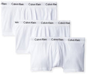 Calvin Klein Men's 3-Pack Cotton Stretch Low Rise Trunk - NU2664