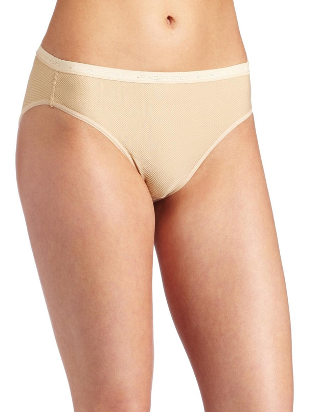 Exofficio Women's Give-N-Go Lacy Low-Rise Bikinis Quick Dry Travel Underwear