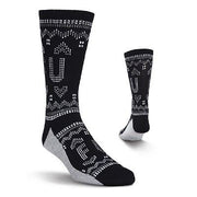 K. Bell Kurb Men's Fu-Isle Crew Socks One Size - KRM16H060-01