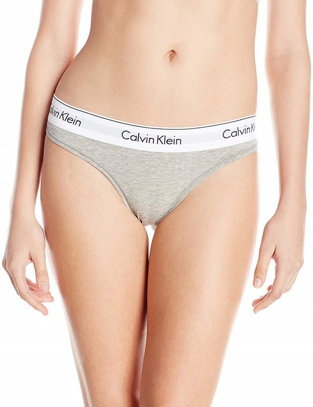 Calvin Klein Women's Modern Cotton Thong Panty - F3786 – Treasure Lingerie