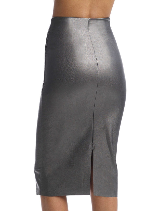Commando Faux Patent Leather Mini Skirt - SK09