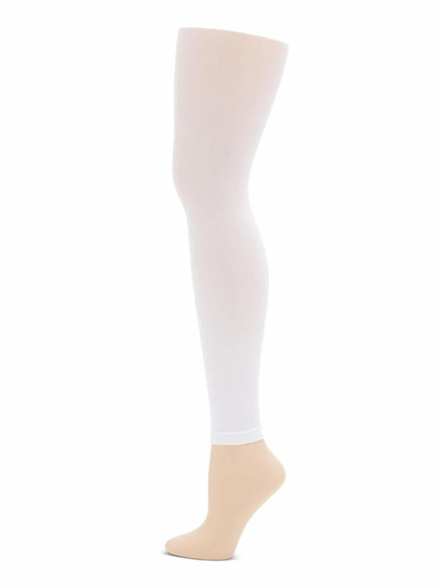Capezio Women's Footless Tight With Self Knit Waist Band - 1917