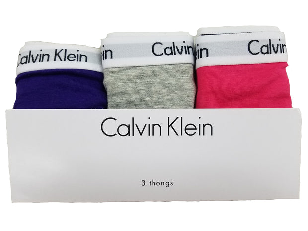 Calvin Klein 3 Pack Thong Panty