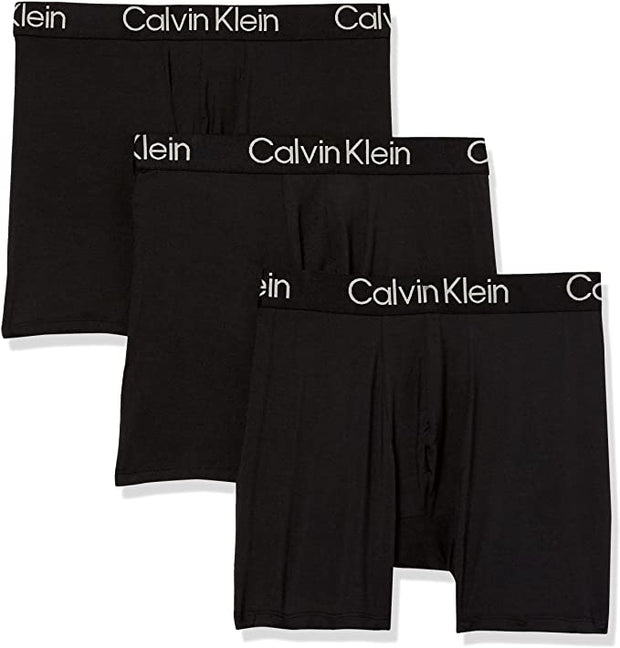 Calvin Klein Men's Eco Pure Modal 3-Pack Boxer Brief - NB3188