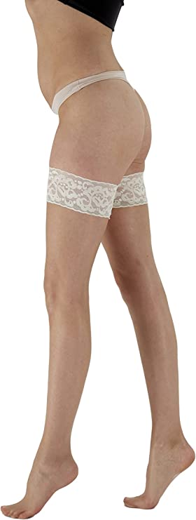 Pretty Polly Continuity Fashion Bridal Lace Top Hold Up Nude - PNAVR6