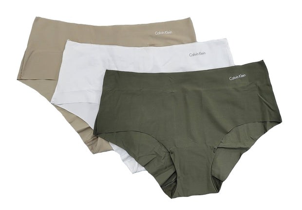 Calvin Klein Women's Invisibles Thong Panty, Duffel Bag, Medium