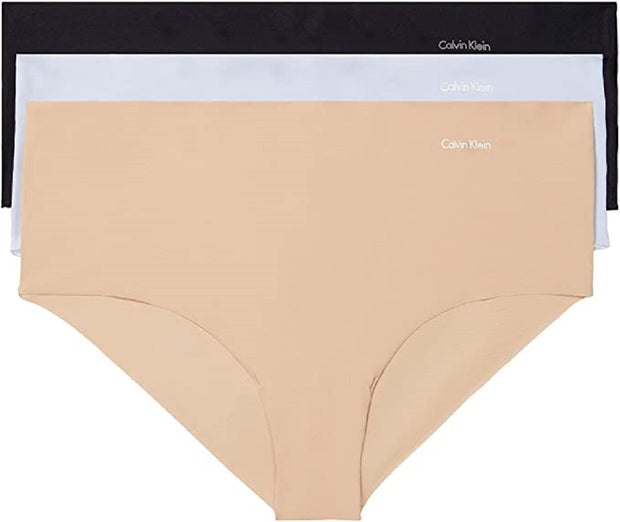 Calvin Klein 3 Pack Invisibles Hipster Panty - QD3559