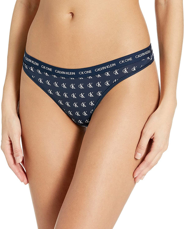 Buy Calvin Klein Underwear Women Blue CK One Mid Rise Leopard Print Stretch  Boyshorts - NNNOW.com