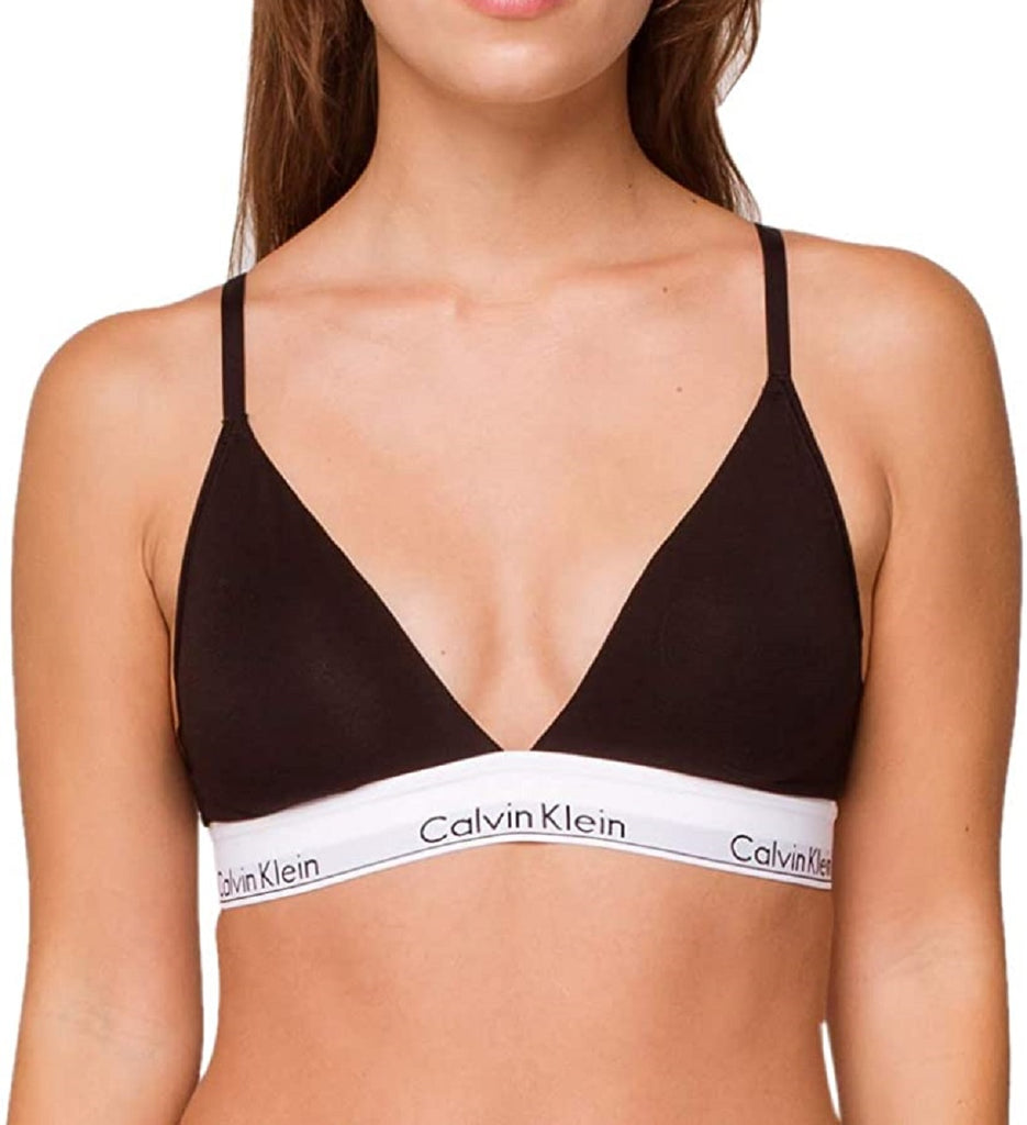 Calvin Klein Women's Animal-Print Unlined Microfiber Bralette XS