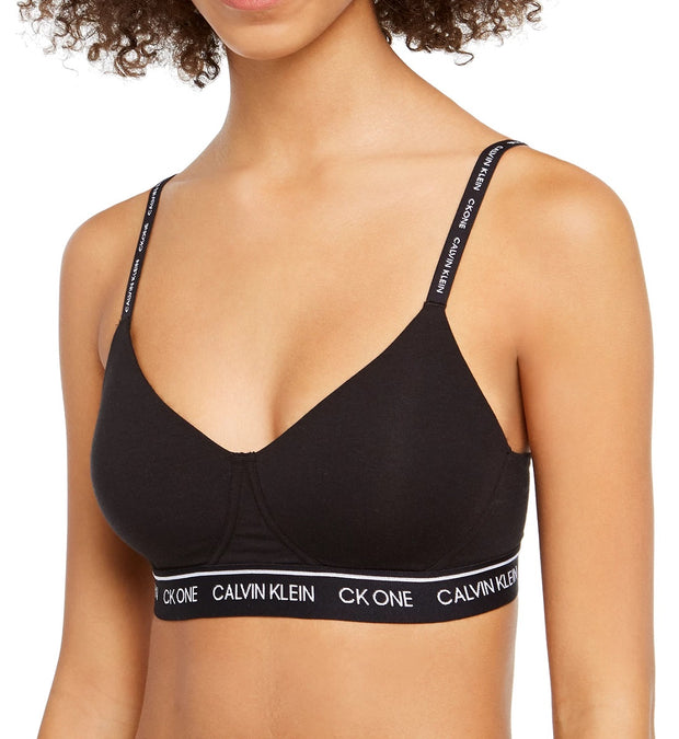 Calvin Klein Women's Ck One Cotton Lightly Lined Bralette - QF6094