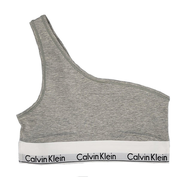 Bra CALVIN KLEIN Modern Cotton Unlined Bralette (One Shoulder