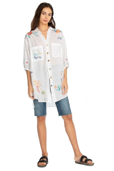 Johnny Was Coralie Oversized Weekend Tunic - W22722-5